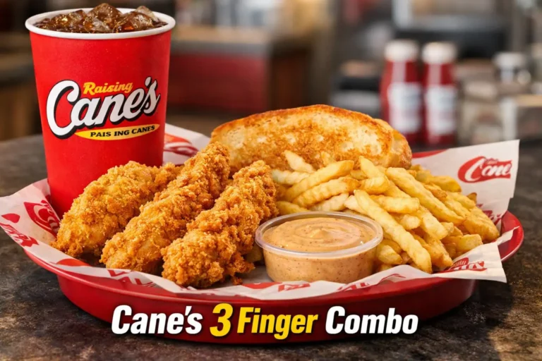 Cane’s 3 Finger Combo Price & Calories